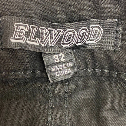 Elwood Men's Jeans Denim Slim Tapered Street Wear Black Size 32