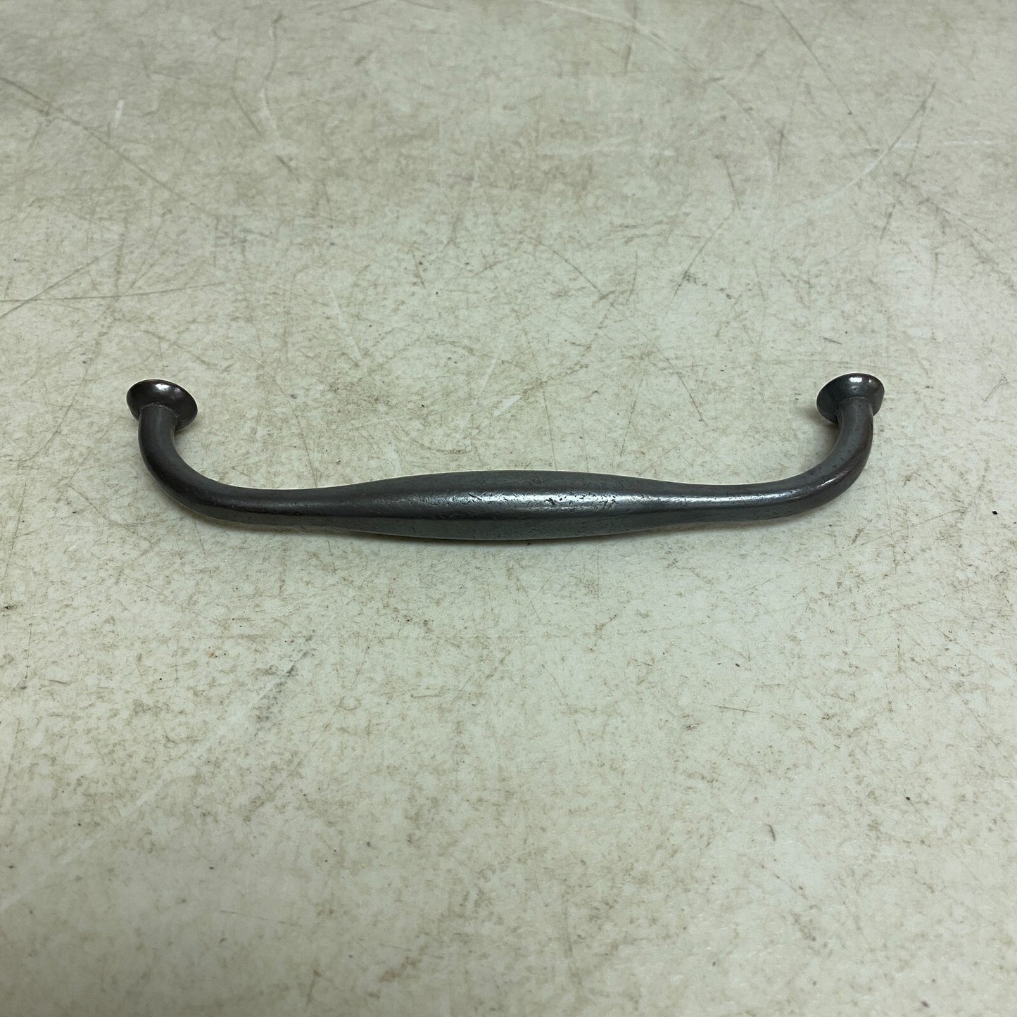 SIGNATURE HARDWARE 6-1/4" PADILLA SOLID BRONZE CABINET PULL DARK BRONZE