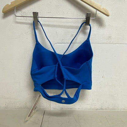 CALIA Women's Restore Strappy Back Bra Royal Blue Sleeveless Racerback WAX17372