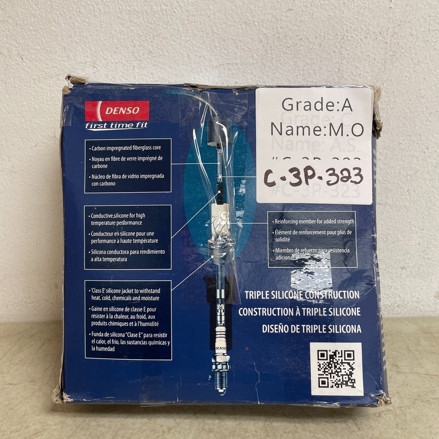 Denso 671-8089 8 mm OE-Fit Ignition Wire Set Spark Plug Wires for Toyota Lexus