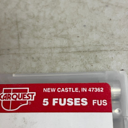 Carquest AGW 2.50 Glass Fuses 5-Pack 2.5A 32V 7AG Automotive Electrical