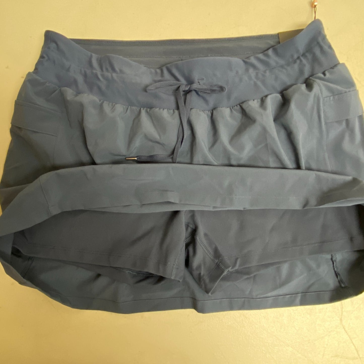 CALIA Women's Truelight Mid Rise Relaxed Fit Cargo Skort Ardosia Slate WAX12306