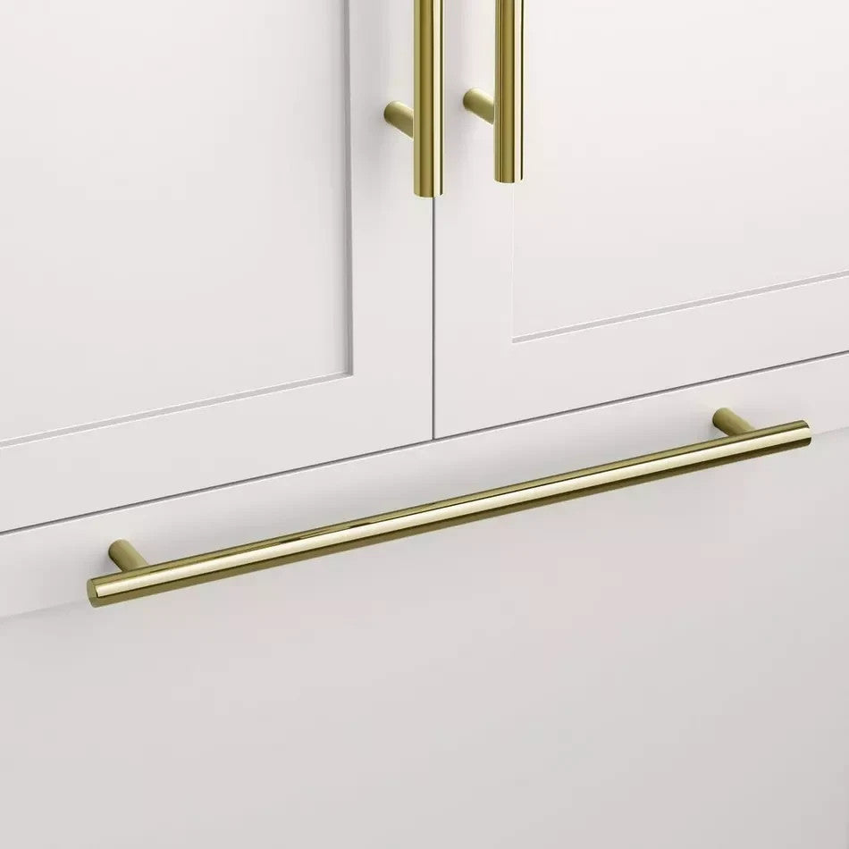 Signature Hardware 18" Avignon Solid Brass Appliance Pull Polished Brass