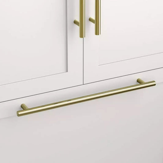 Signature Hardware 18" Avignon Solid Brass Appliance Pull Polished Brass