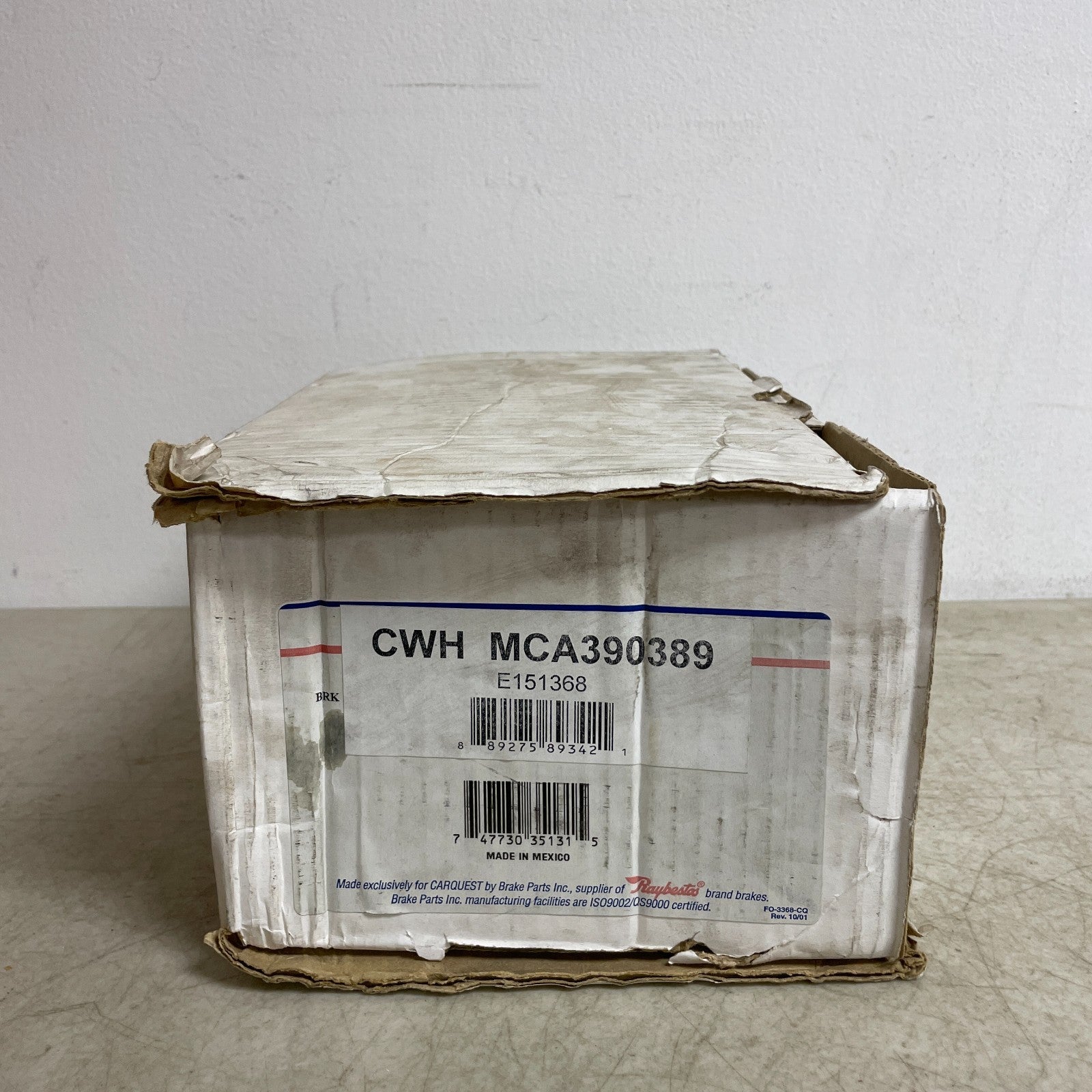 Carquest MCA390389 Brake Master Cylinder w/ Reservoir for Ford Econoline 97-02