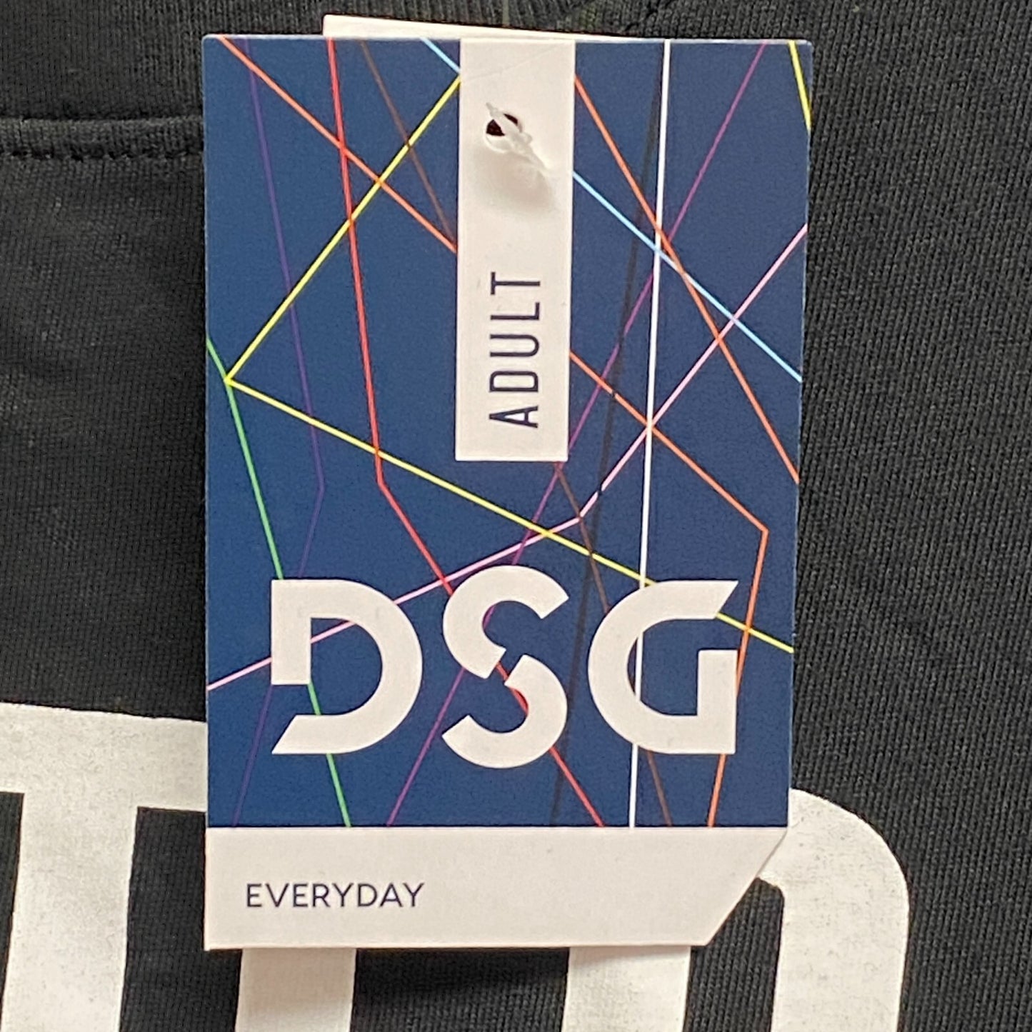 DSG Adult Pride Short Sleeve Cotton Graphic T-Shirt Black United In Sports