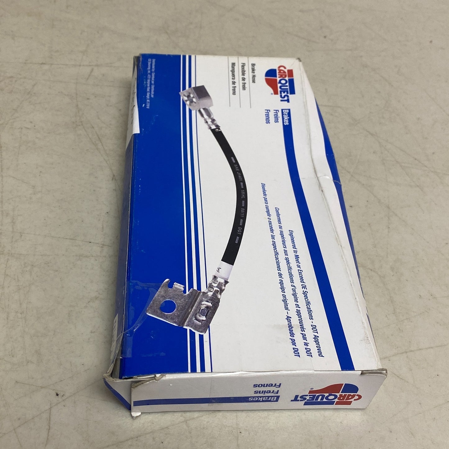 Carquest Wearever Brake Hose Assembly w/ Banjo & Copper Washers Rear BHA620035