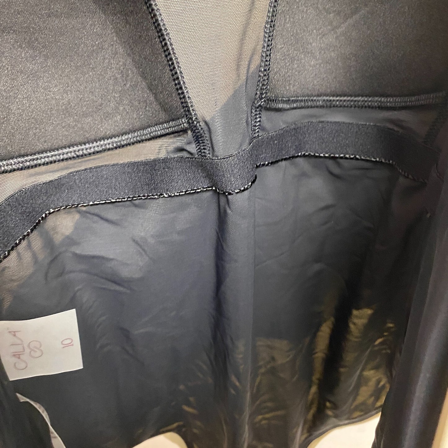 Calia Women's Strappy Back One Piece Swim Suit Black Colorblock WSA23116PRT