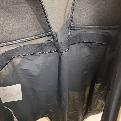 Calia Women's Strappy Back One Piece Swim Suit Black Colorblock WSA23116PRT