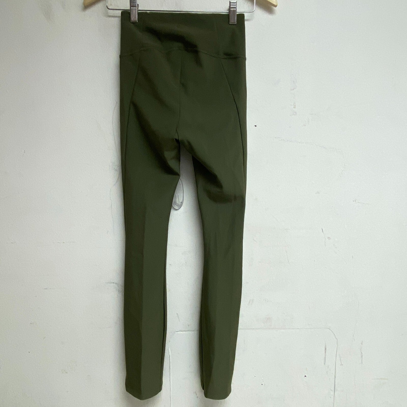 Calia Sculpt Vented Straight Dark Olive Solid Stylish Trendy Flexible WAX32287VC