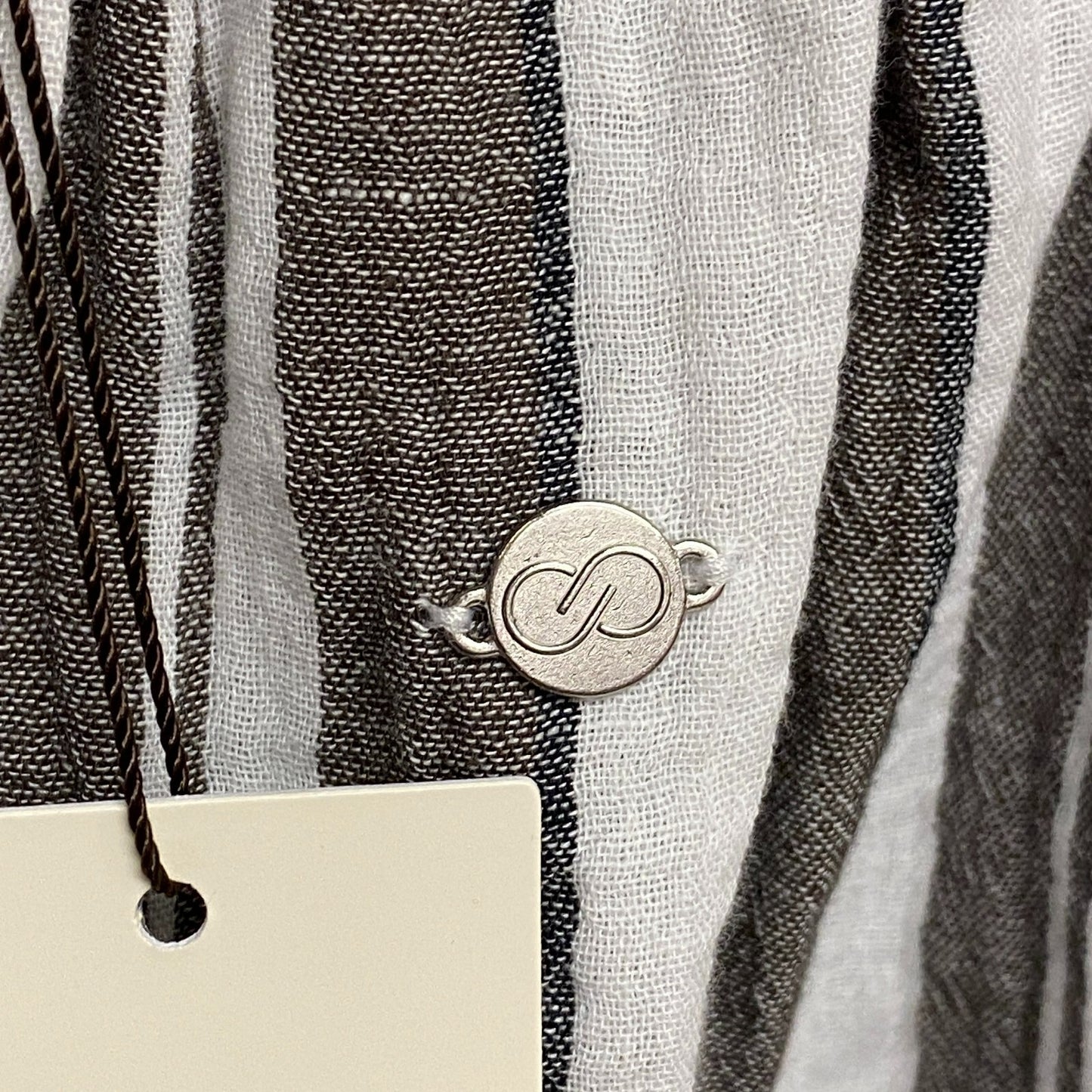 Calia Women Split NK HLTR Mini Coverup Verigated Stripe Stylish WSA23911NS