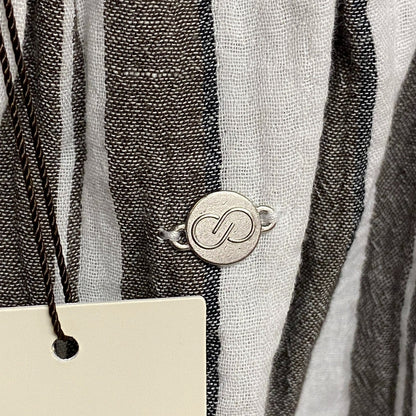 Calia Women Split NK HLTR Mini Coverup Verigated Stripe Stylish WSA23911NS