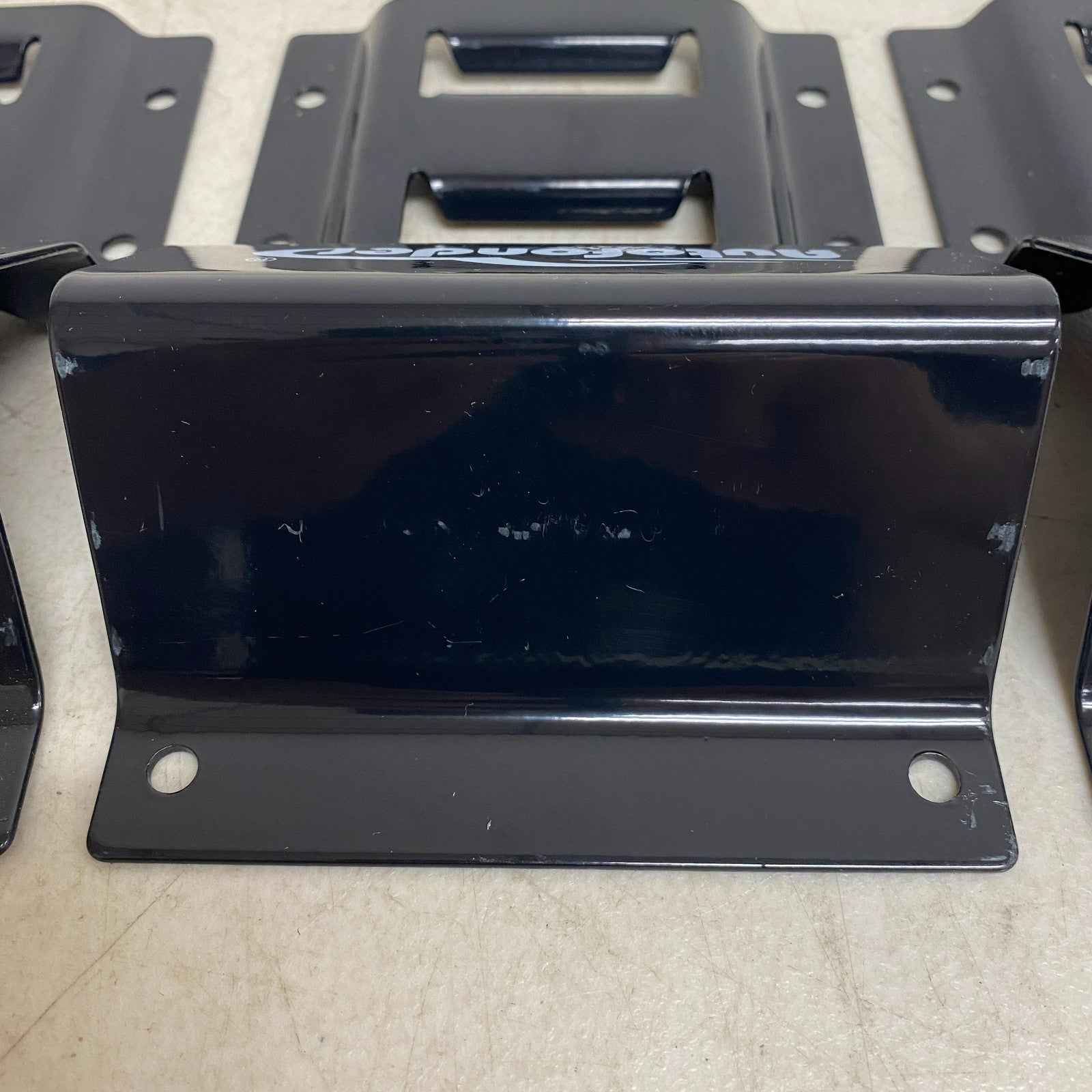 Autofonder Wheel Chock 4-Pack w/ 2x9ft E-Track Tie-Down Kit 4500lb