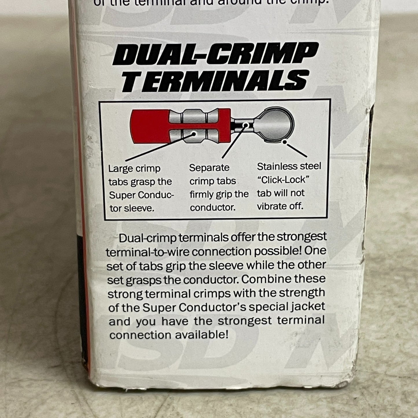 MSD Race-Tailored 8.5 mm Super Conductor Spark Plug Wire Set SBC 31249