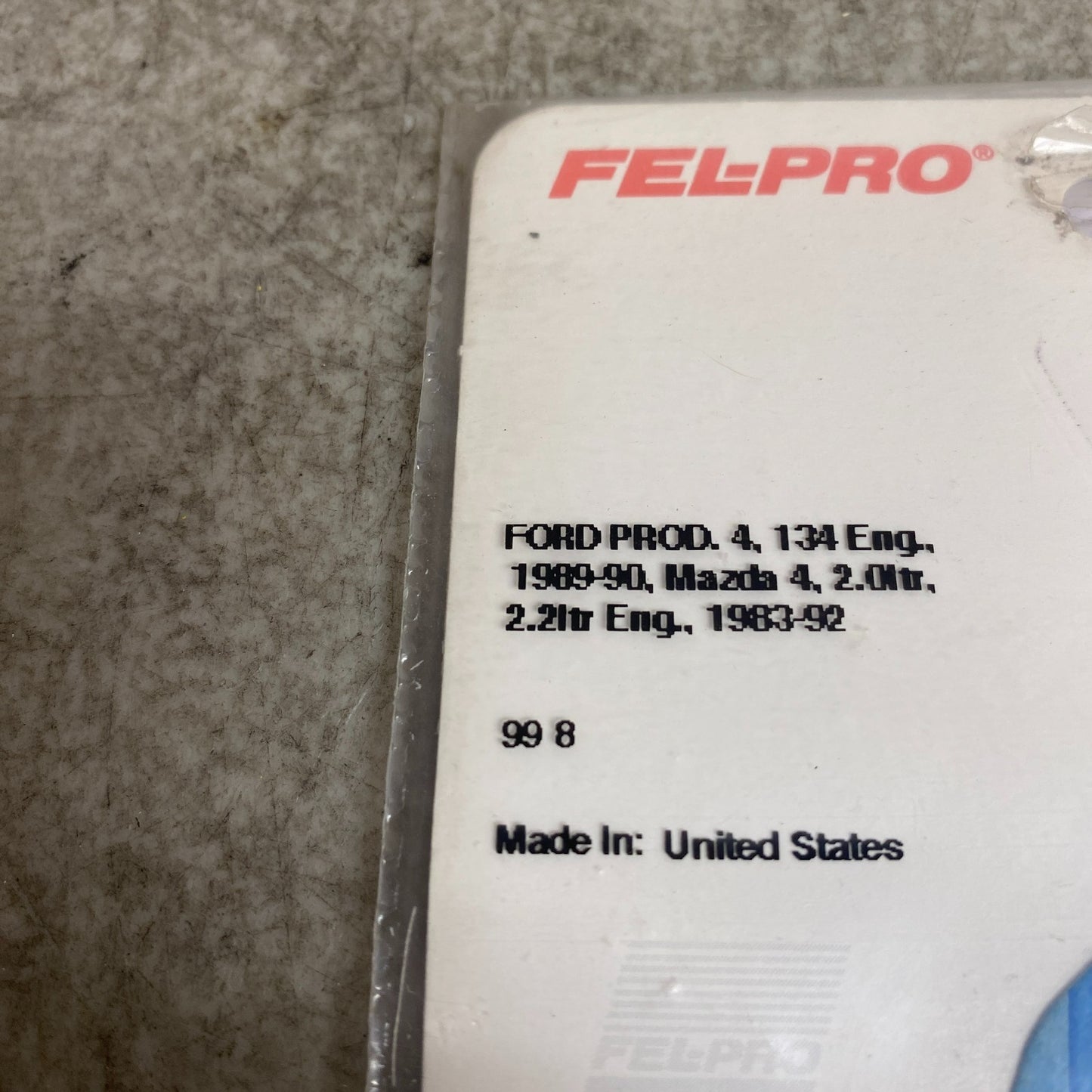 FEL-PRO OS72611 Oil Pan Gasket Set 83-97 Ford Ranger Mustang Thunderbird 2.3L 2.