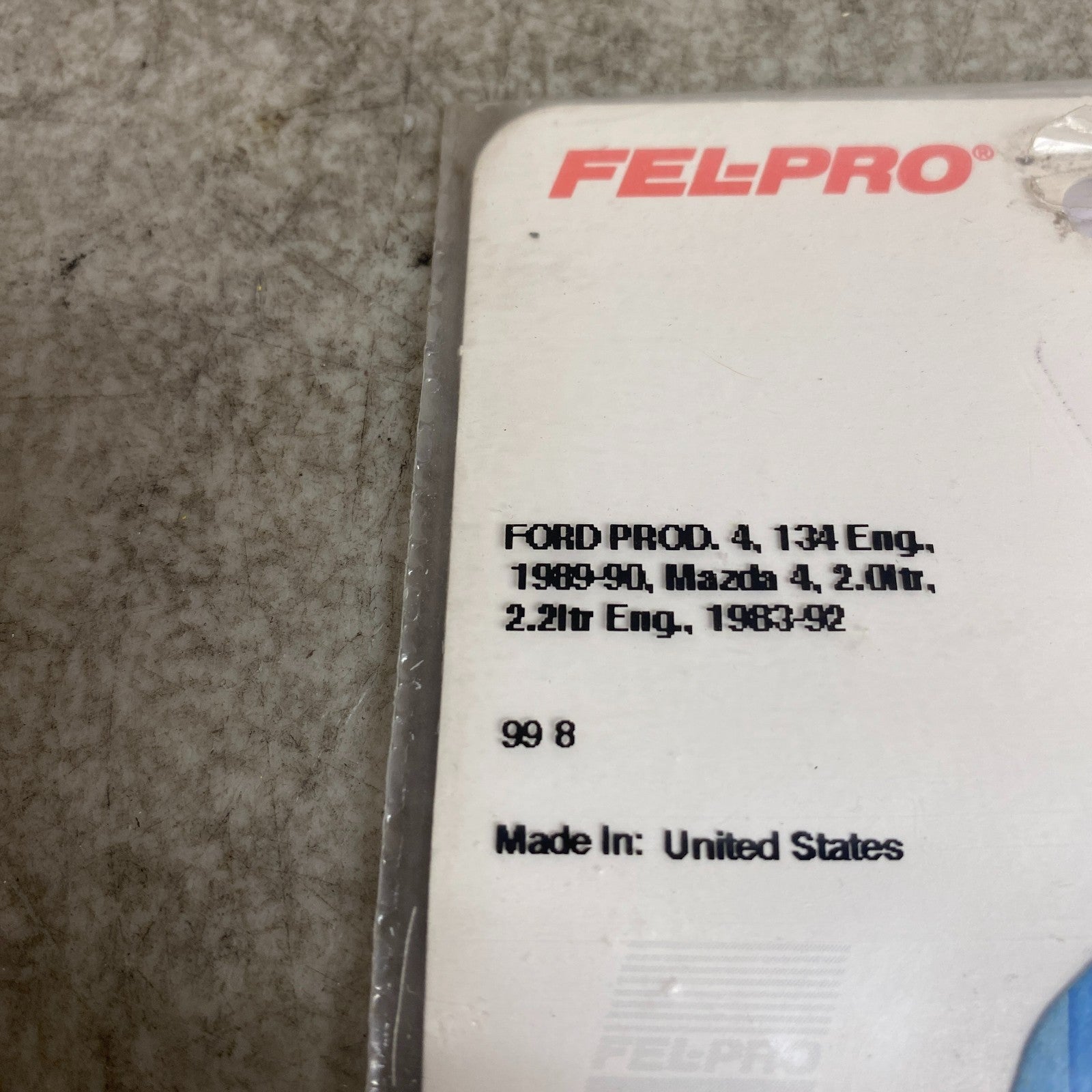 FEL-PRO OS72611 Oil Pan Gasket Set 83-97 Ford Ranger Mustang Thunderbird 2.3L 2.