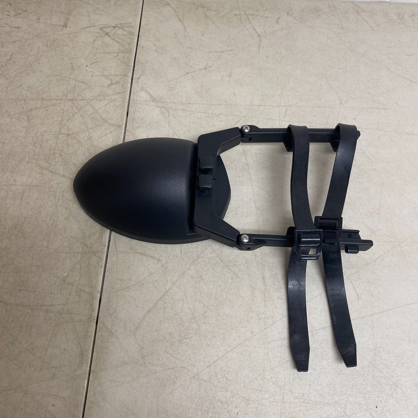 Camco 25653 Clamp-On Dual View Towing Mirror Black Adjustable & Aerodynamic