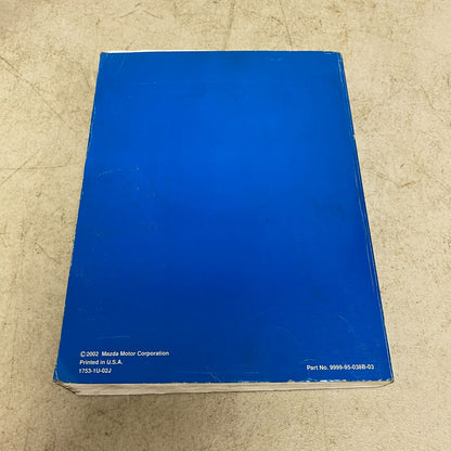 Mazda MPV 2003 Workshop Manual 9999-95-038B-03 , #577-1CP