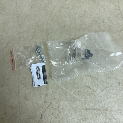 Amerock Glacio 1⅜″ Square Clear/Black Bronze Cabinet Knob BP36653CBBR