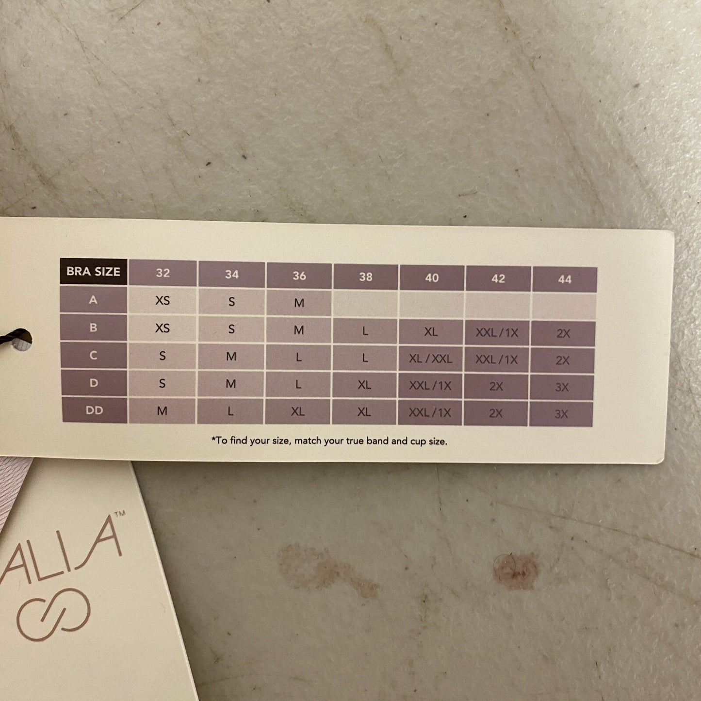 Calia Women's Swim Collection Strappy Back Racerback Bikini Top Blooming Lilac