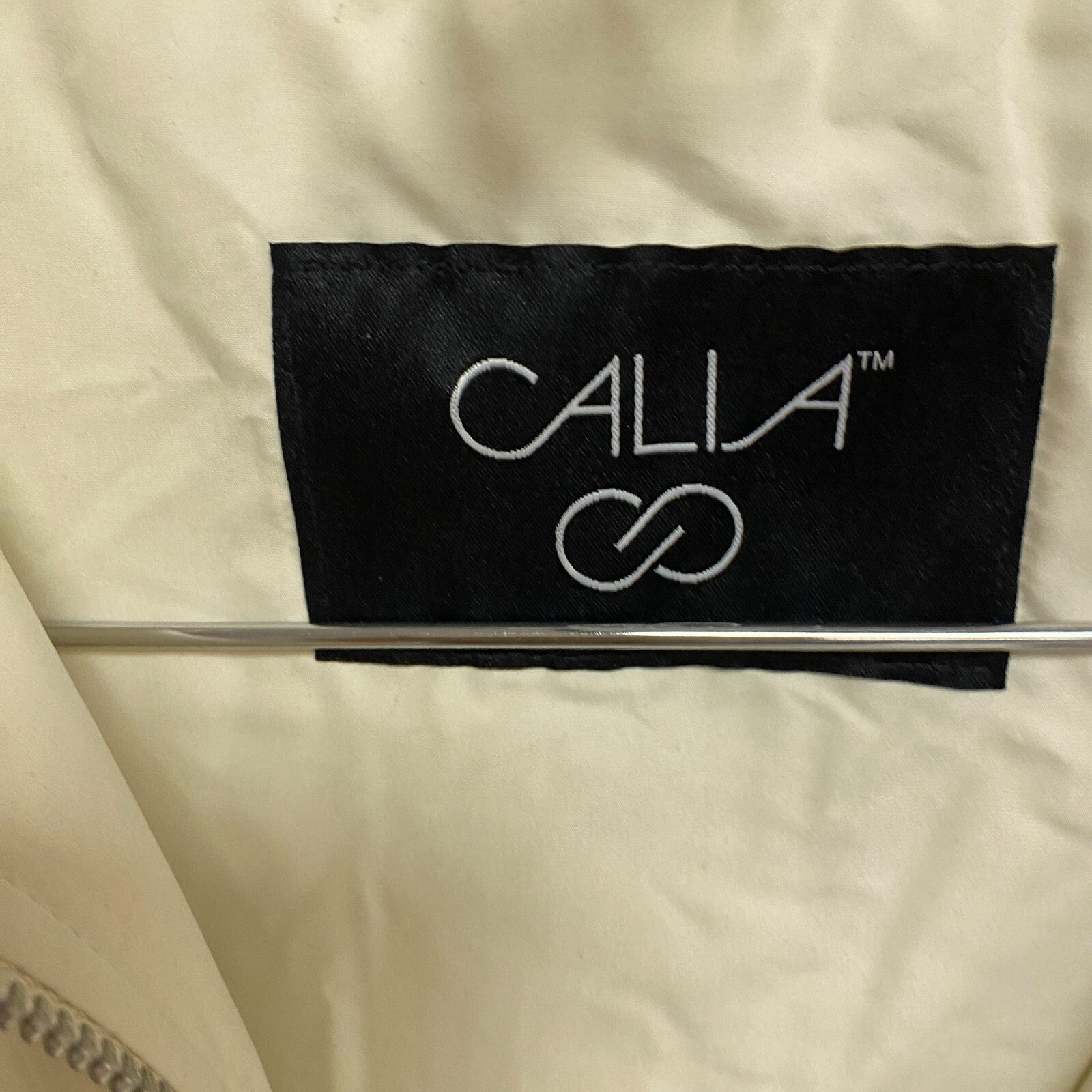 CALIA Womens Journey Fashion Zip Pocket Vest Light Sand Different Sizes WAX36035