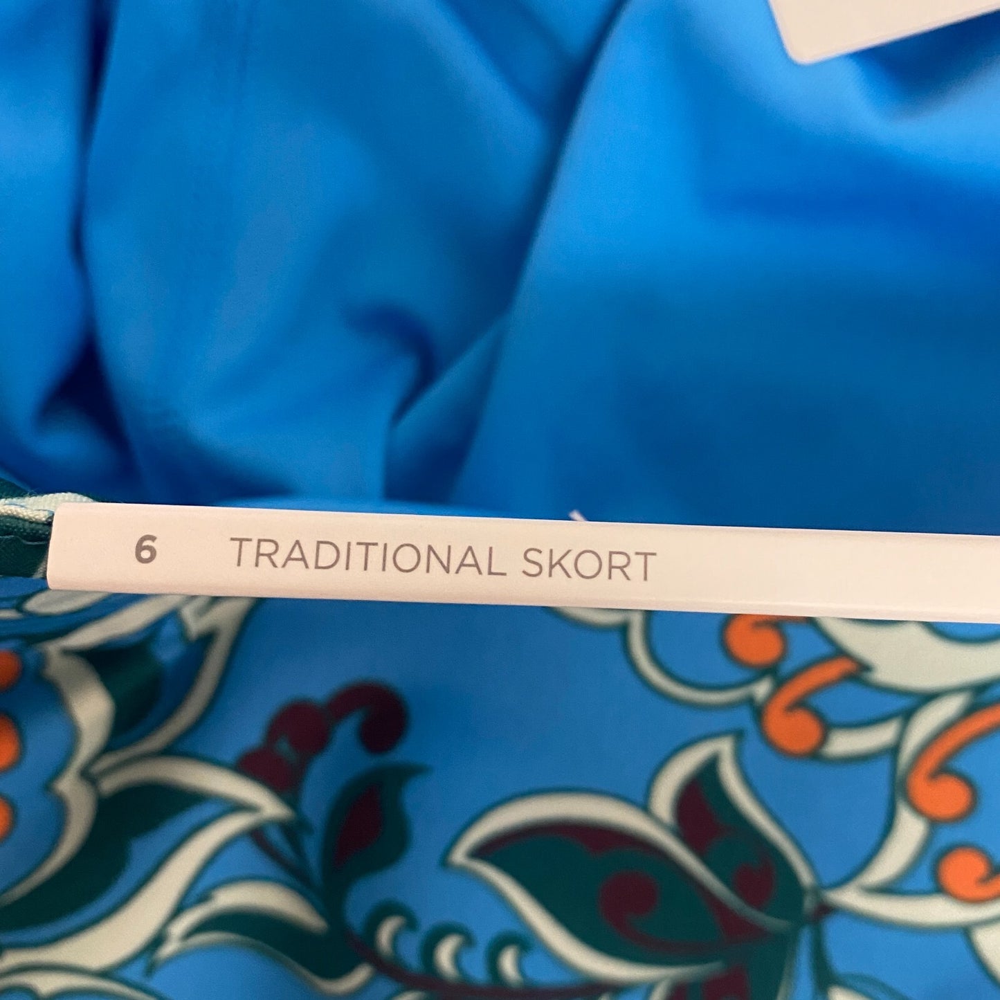 Lady Hagen Womans 6  Fashion Scarf Skort Scarf Print Multi BRAND NEW