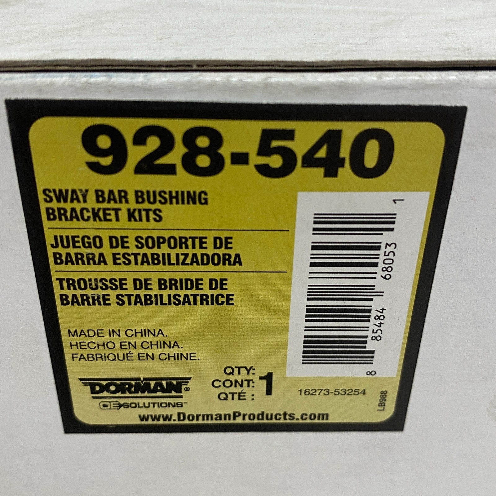 Dorman Front Suspension Stabilizer Bar Bushing Bracket Kit 928-540 Fit 2004 Ford