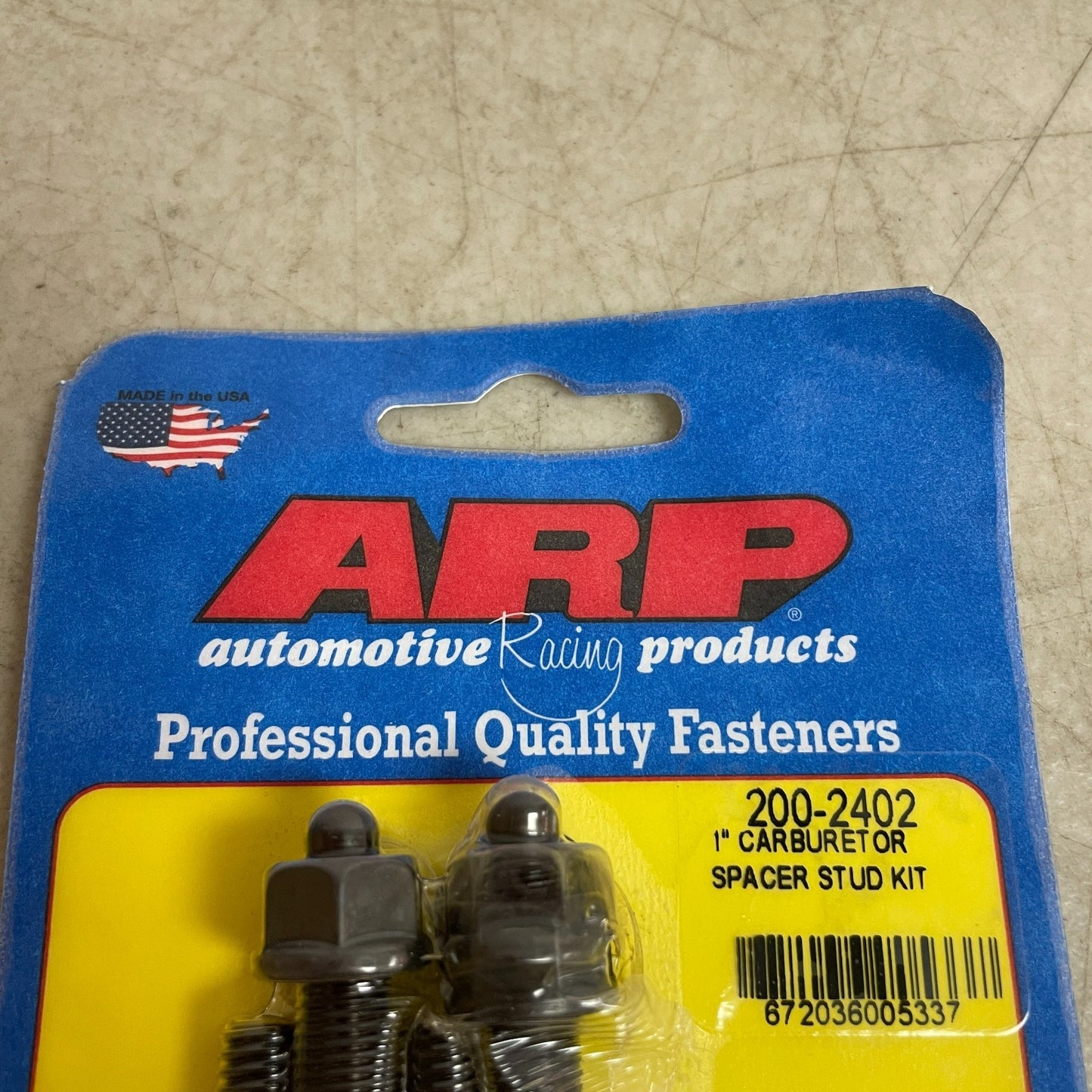 ARP Black Oxide Carburetor Stud Kit High Strength 2002402