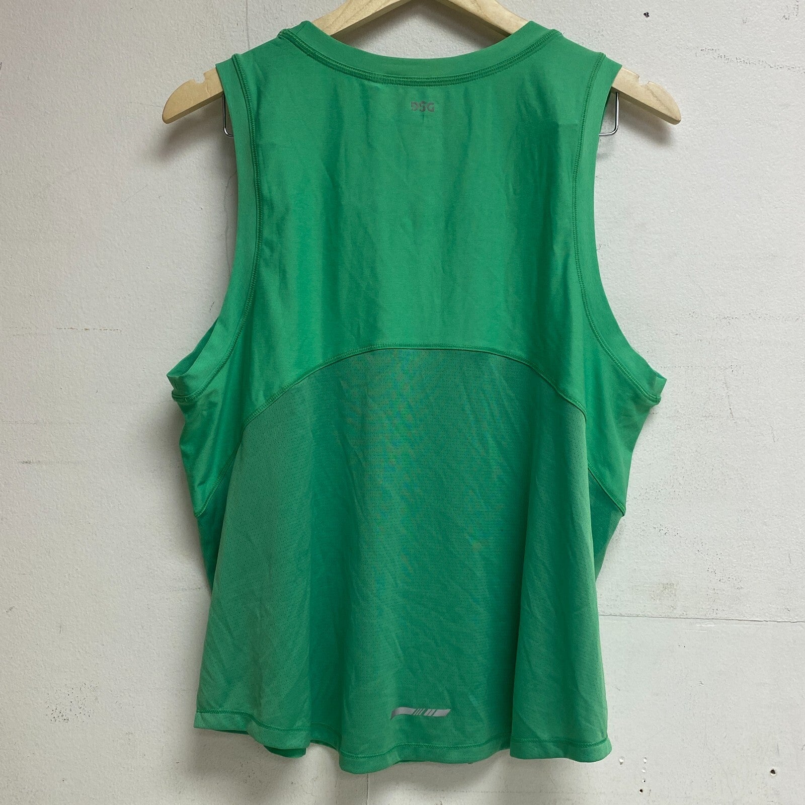 DSG Women's Run Tank Top Slime Geen DAW21200 BRAND NEW