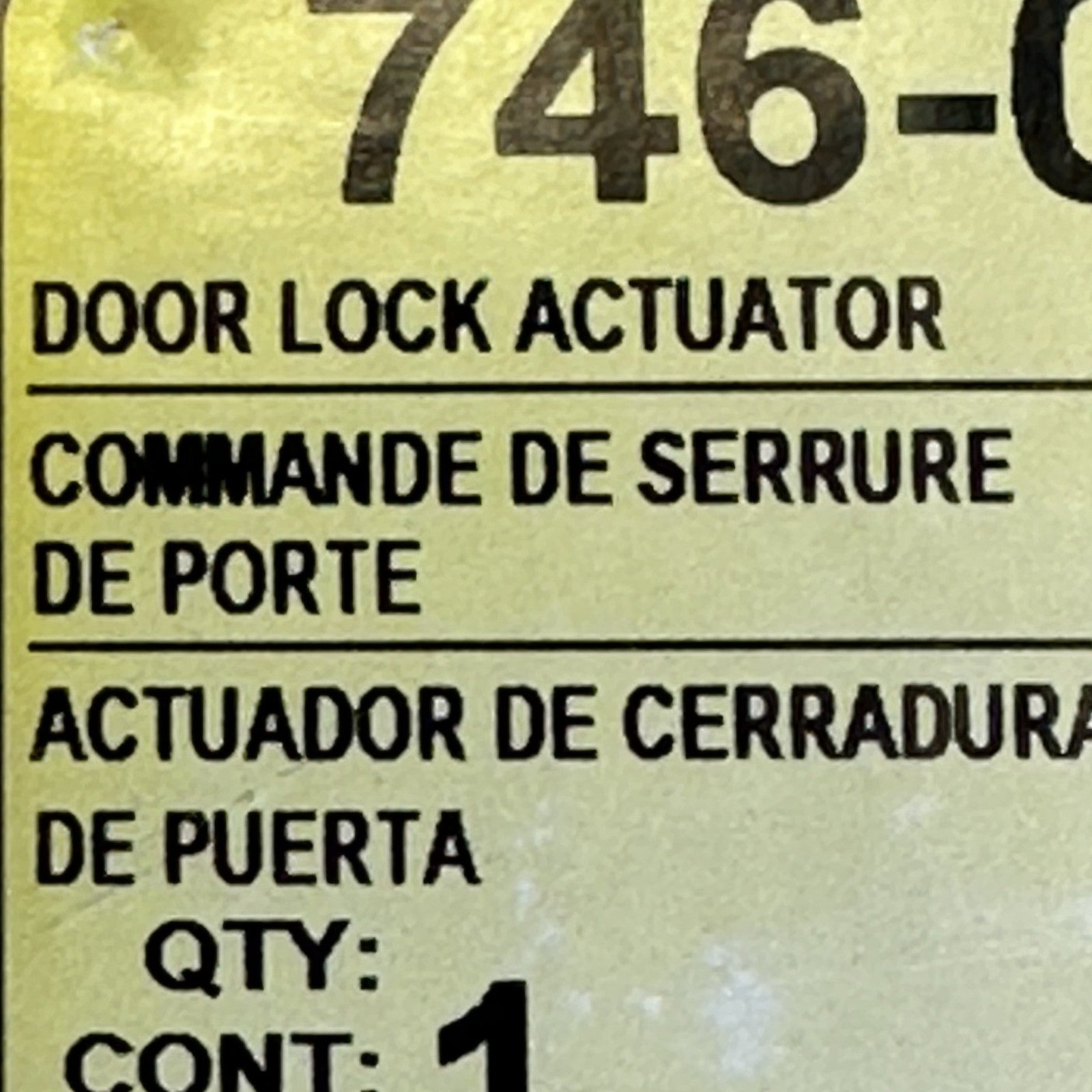 DORMAN 746-015 Rear Liftgate Lock Actuator with Latch for Chevy GMC Cadillac