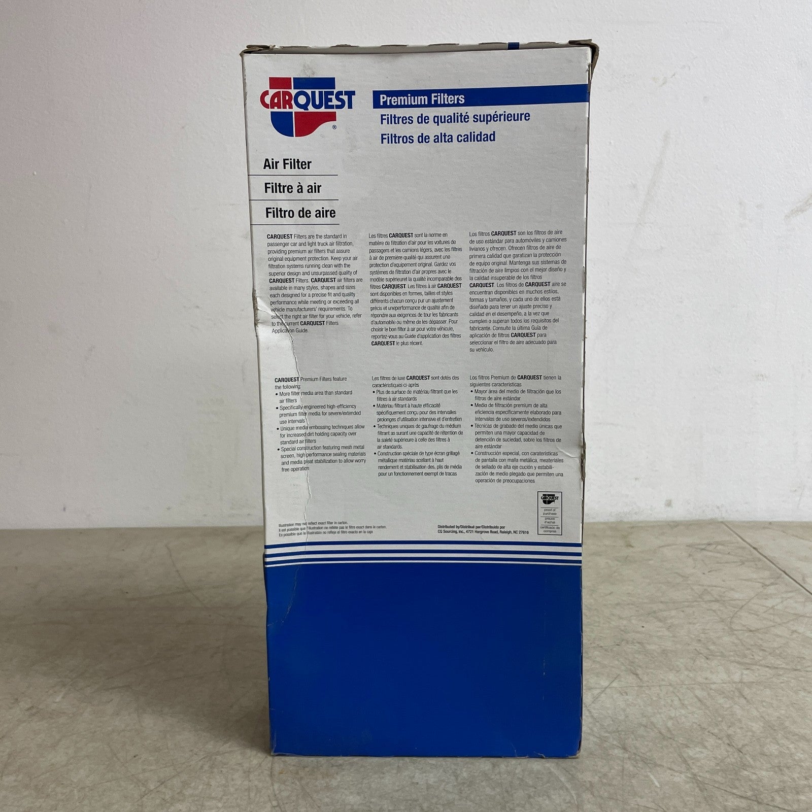 Carquest 88462 Premium Engine Air Filter OE Fit 99% Filtration Replacement