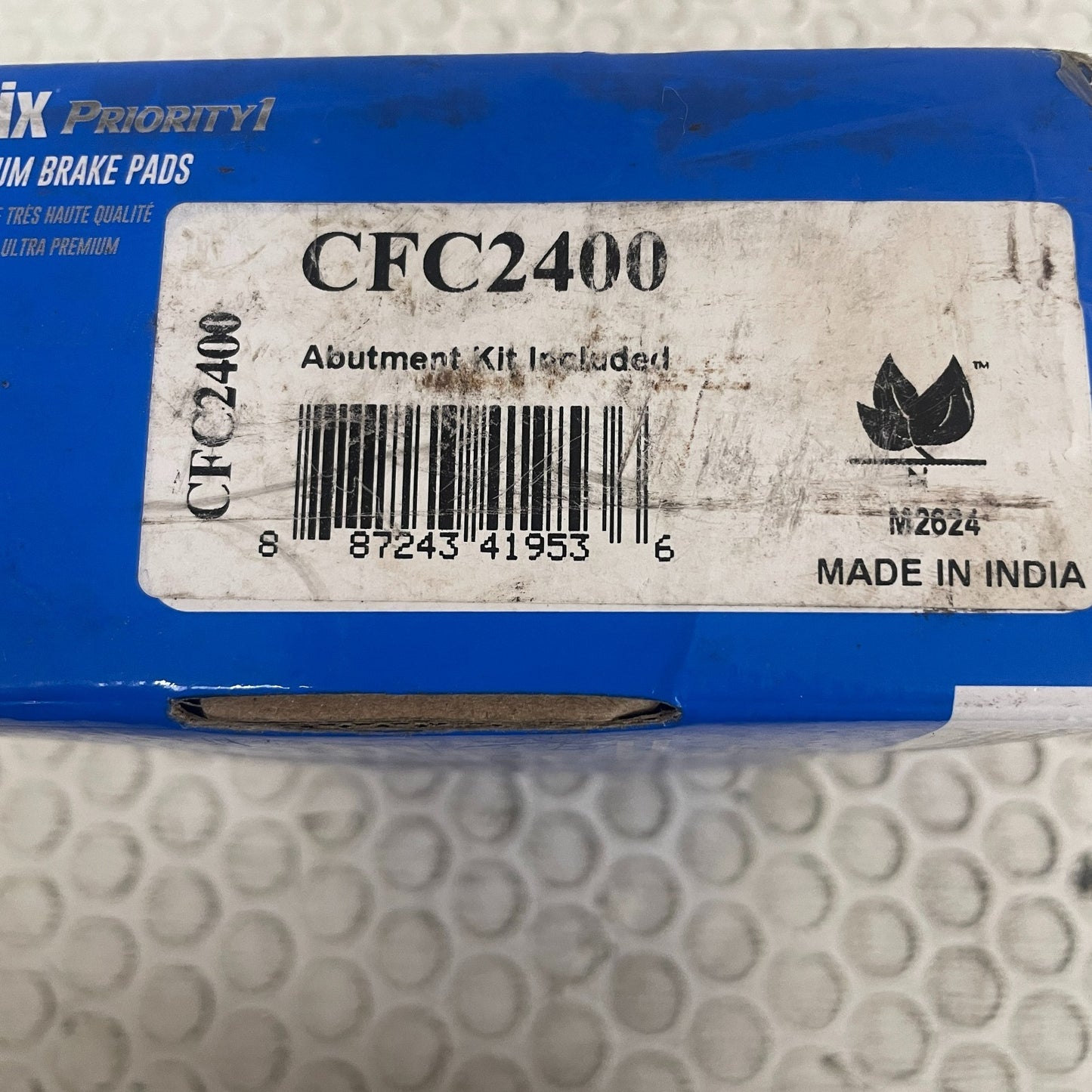 Bendix Priority 1 CFC2400 Ceramic Front Brake Pads 2021-2024 Hyundai Elantra