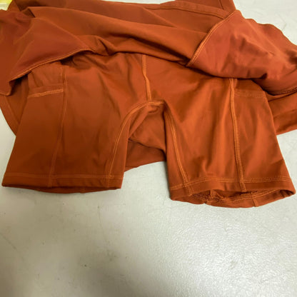 Calia Womens 16" Eagle Skort Smoldering Clay Solid Stylish Trendy WCG17001F22