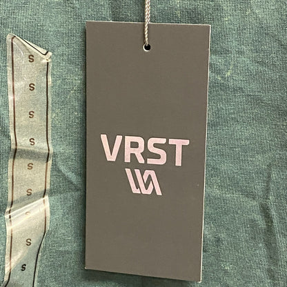 VRST Men's Washed Pocket Tee Mineral Teal Solid Short Sleeve Summer MAX100354