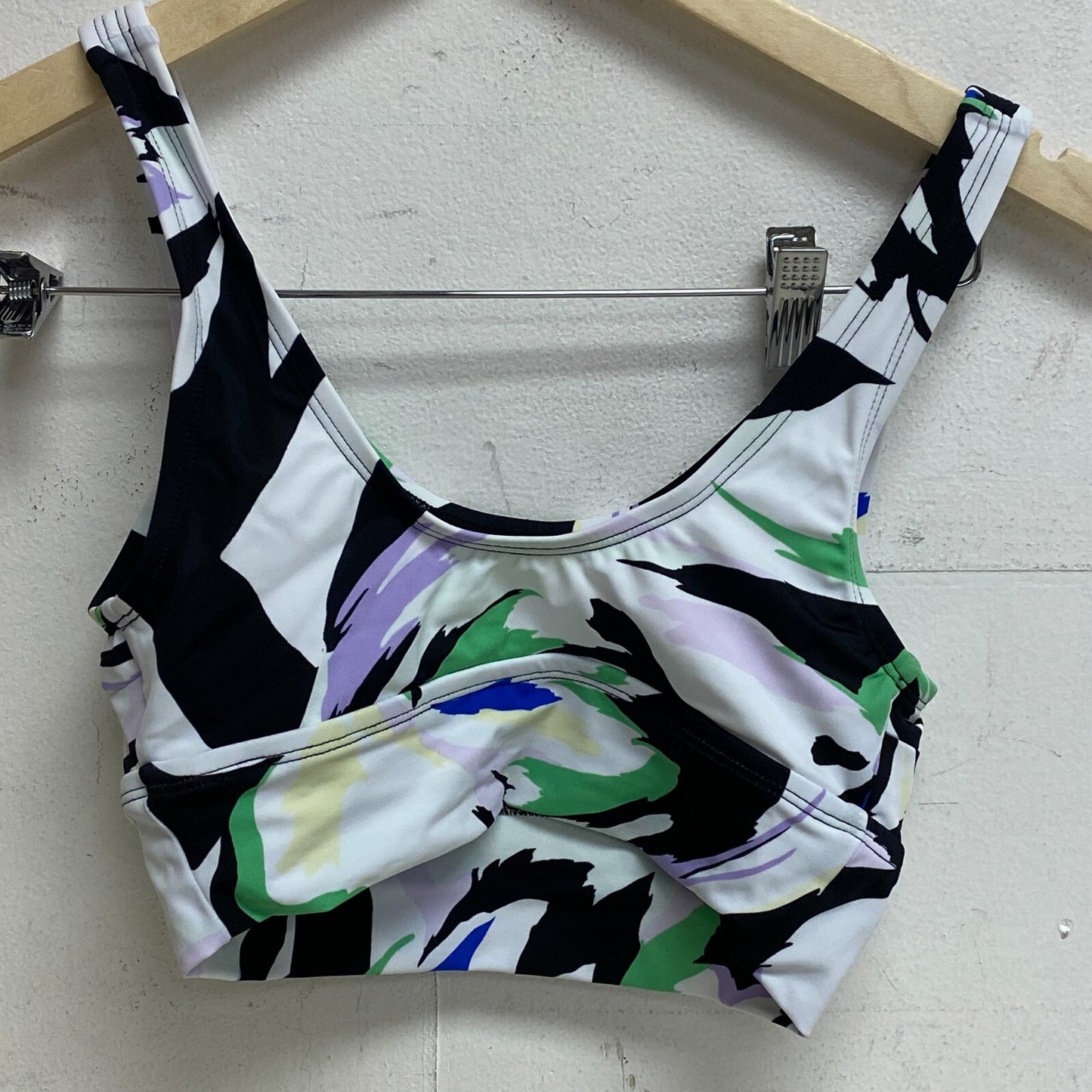 DSG Women's Long Line Scoop Neck Bikini Top Rush Floral DSW2786PRTZ BRAND NEW