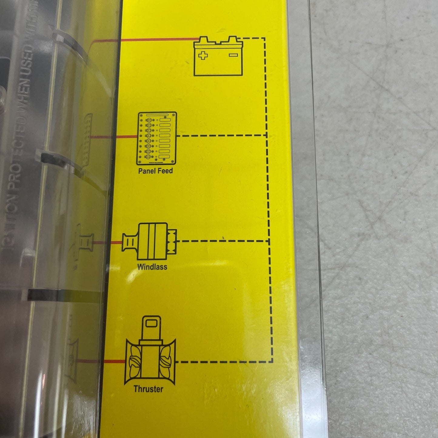 Blue Sea Systems 5196 MRBF 3 Circuit Common Fuse Block for Marine RV Auto