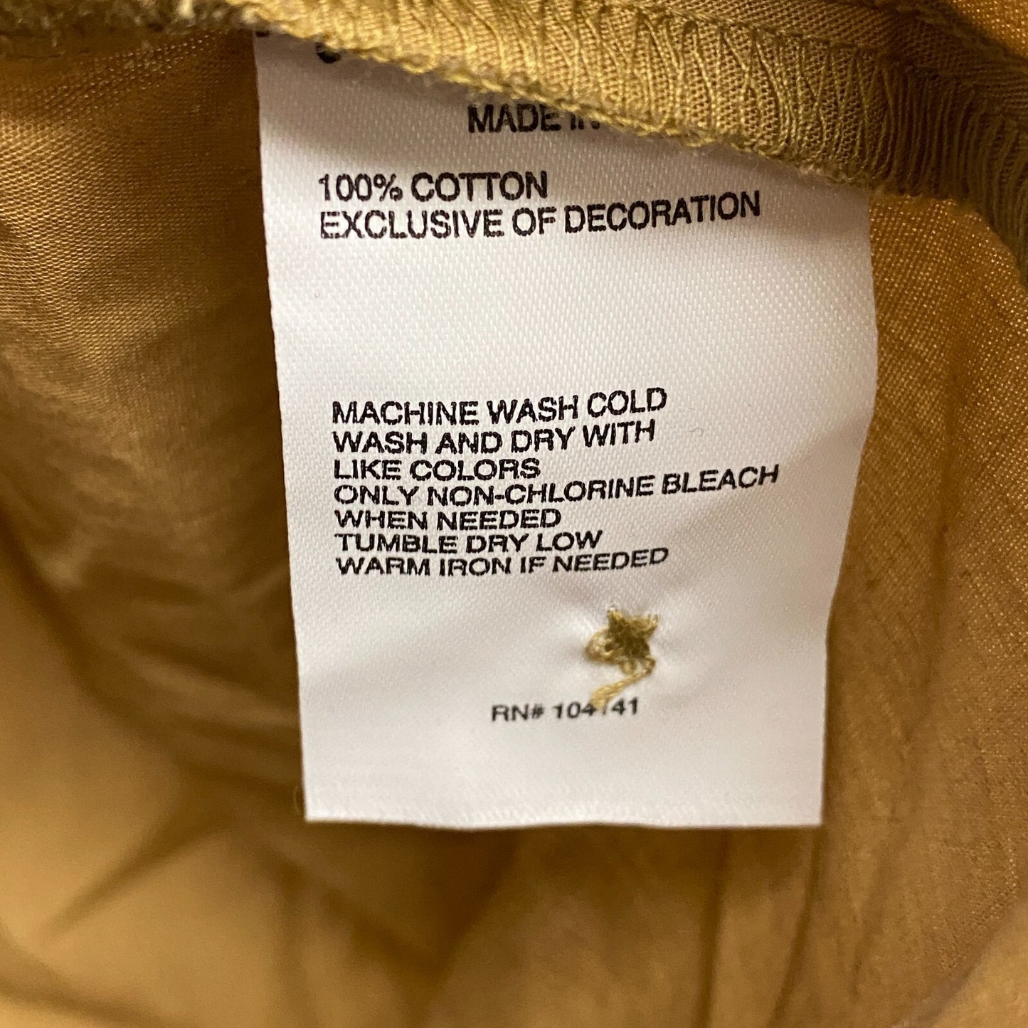 DSG TWITCH +ALLISON Women's Boyfriend Woven Button Down Sahara Sand BOSSW22104