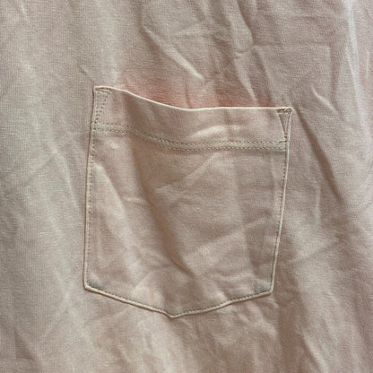 VRST Men's Essential Pocket Tee Pink Crepe Short Sleeve Crew Neck MAX100354