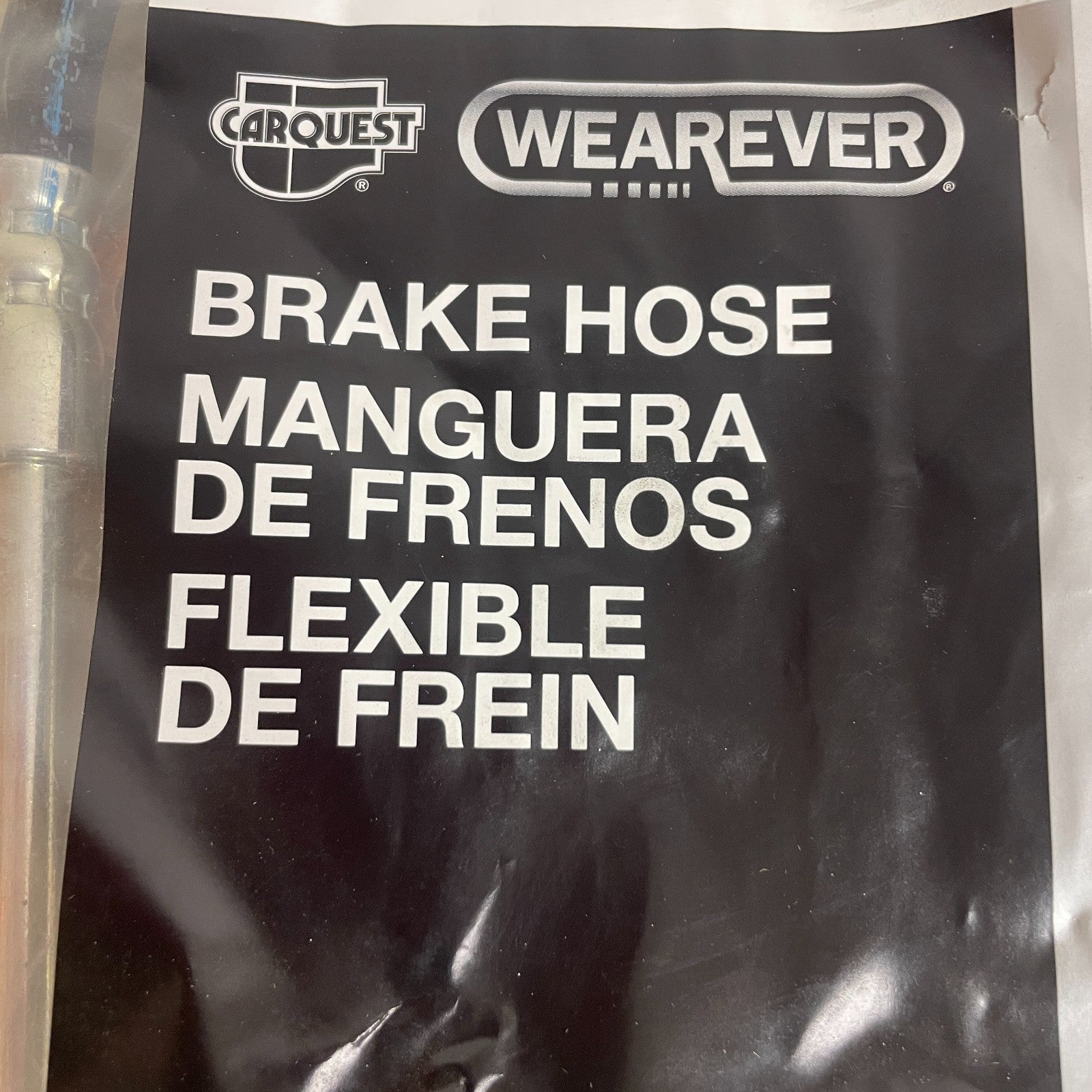 CarQuest BHA73306 Brake Hose 15.25" Banjo to Female w/ Copper Washers