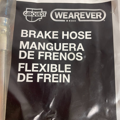 CarQuest BHA73306 Brake Hose 15.25" Banjo to Female w/ Copper Washers