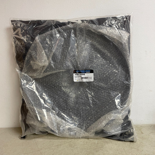 Automann 156.1006 Steel Brake Dust Shield 5" Axle Clamp-On