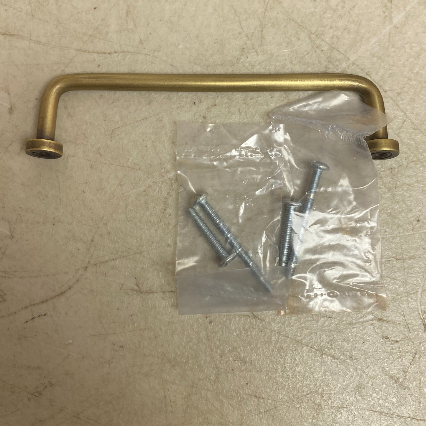 Signature Hardware 5'' Sidra Brass Cabinet Pull - Antique Brass