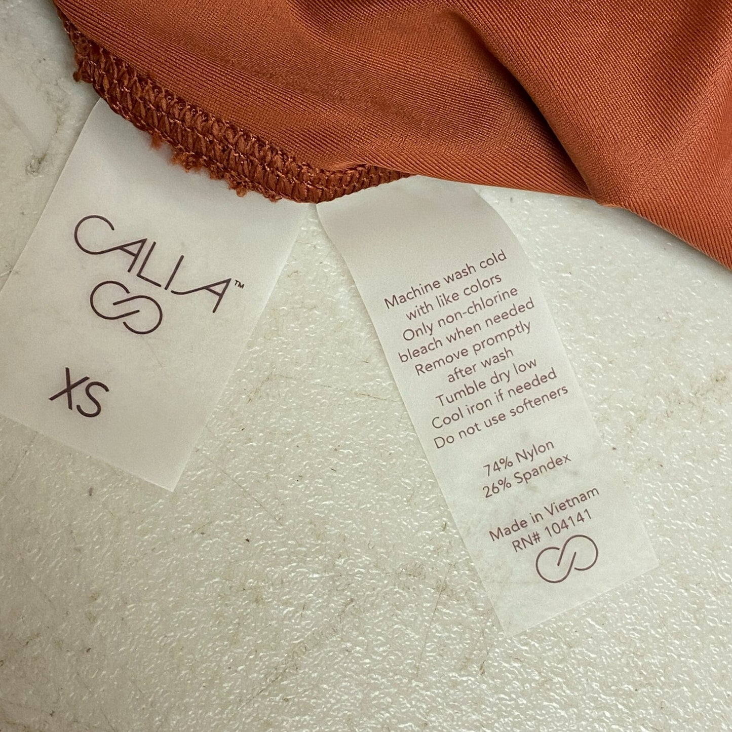 Calia Energize High-Rise 7/8 Pintuck Caramelized Walnut Solid WAX32199S