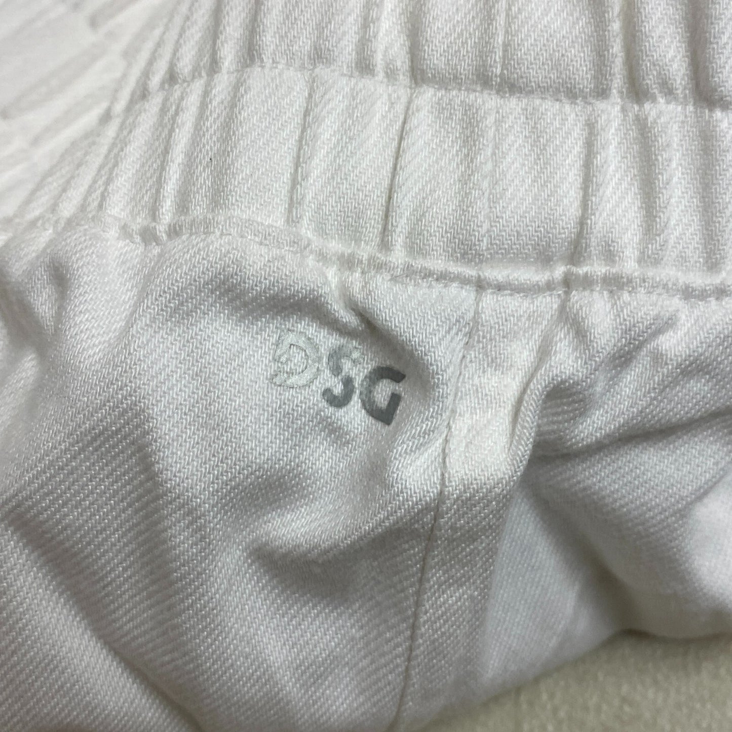 DSG Twitch + Allison Twill Jogger Pure White Solid BOSSW22309