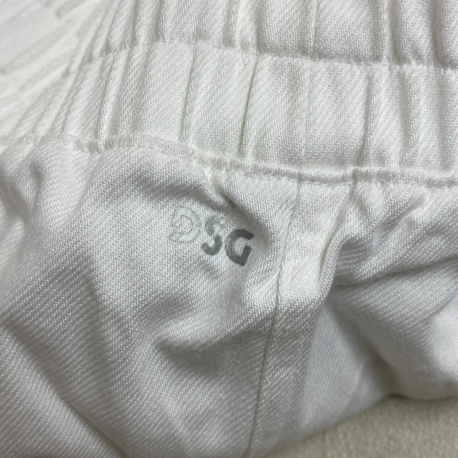 DSG Twitch + Allison Twill Jogger Pure White Solid BOSSW22309