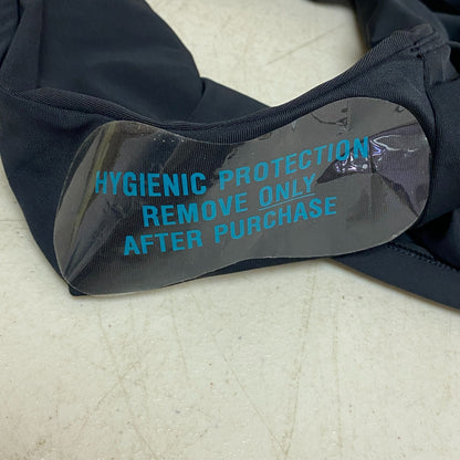 Calia Womens Wide Banded Bottom Bikini Caviar Black Solid Stylish WSA18404