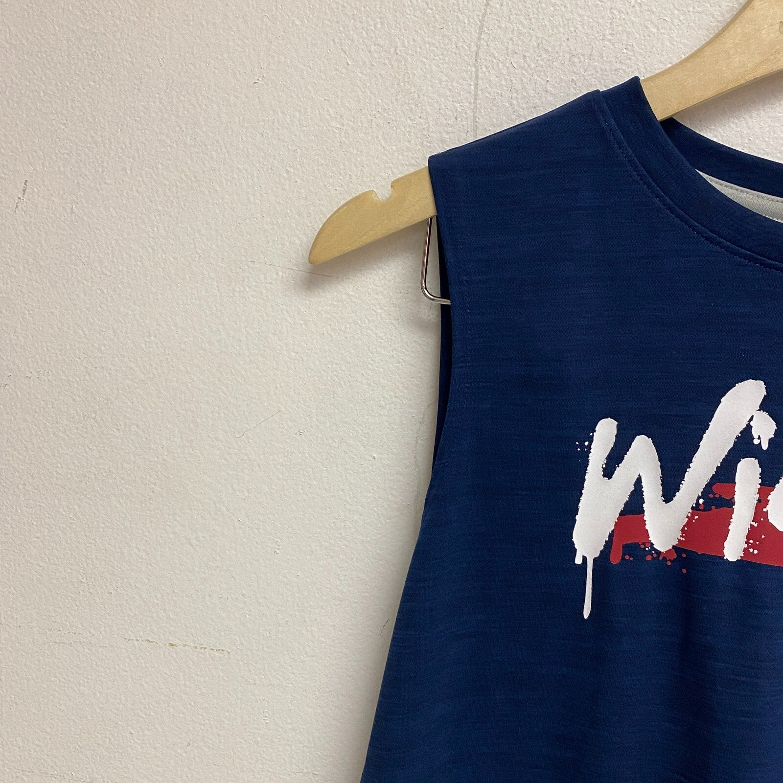 DSG Boy's Novelty Muscle Tank Pure Black/University Navy Wild DAB11115N