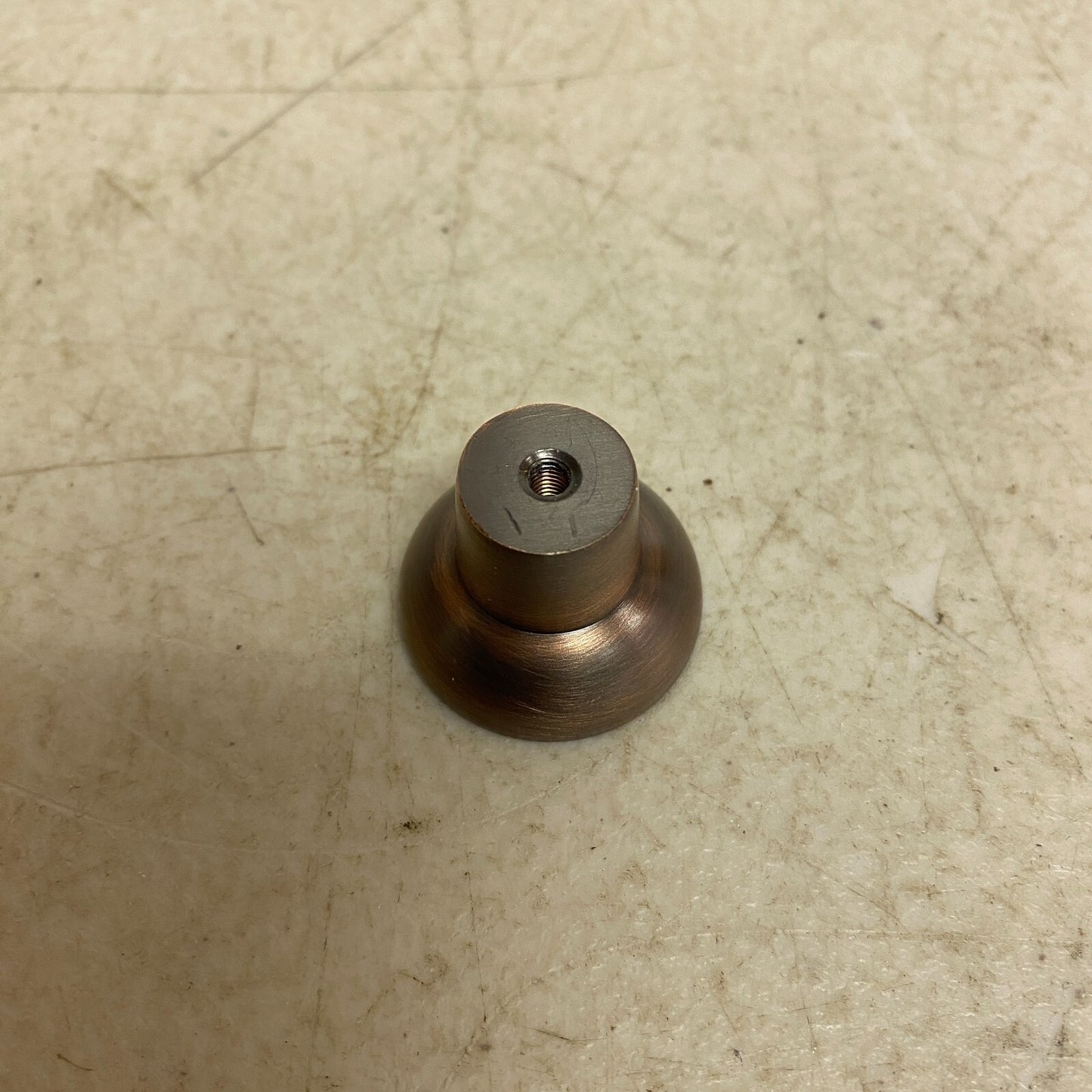 Signature Hardware 1-1/4" Gordes Solid Brass Round Cabinet Knob - Antique Copper