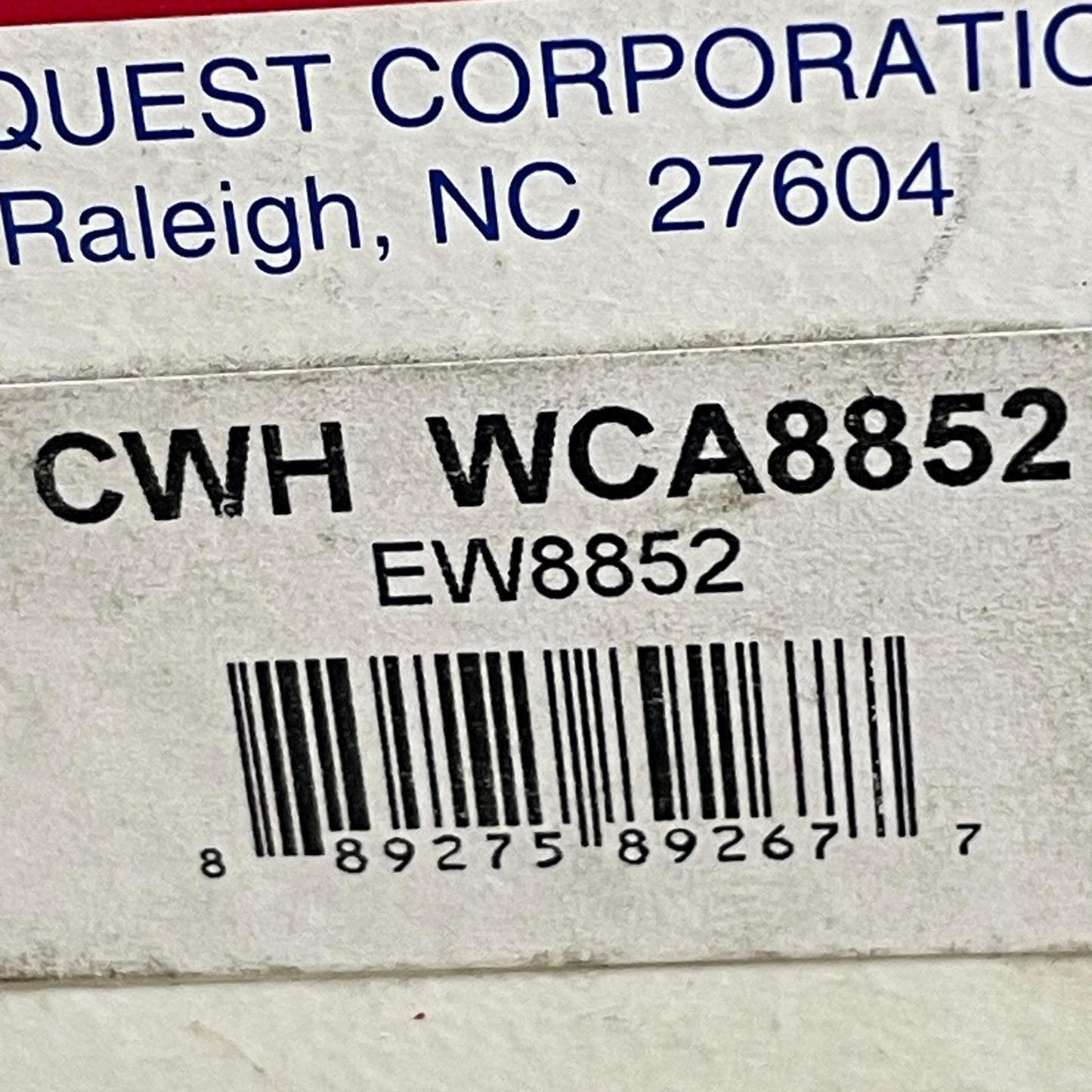 Carquest Wearever Drum Brake Wheel Cylinder 1-1/8" Bore Silver WCA8852