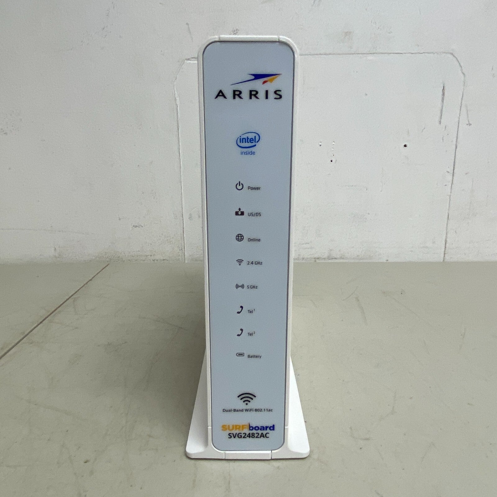 Arris SurfBoard SVG2482AC White DOCSIS Internet WiFi & Voice Modem 960Mbps